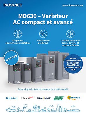 MD630 - Variateur AC compact et avancé d'Inovance