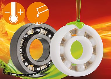 Roulements à billes en céramique résistants aux environnements chimiques