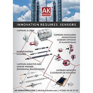 Capteurs, codeurs et potentiomètres de AK Industries