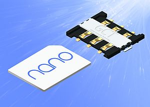 Connecteurs nano-SIM ultra fins et compacts, à montage en surface