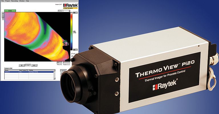 Imageur thermique conçu pour contrôler la température en temps réel et en continu