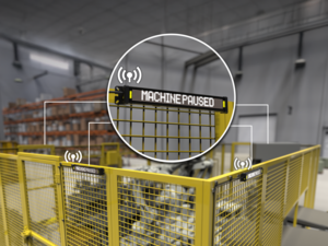 Afficheur industriel multicolore