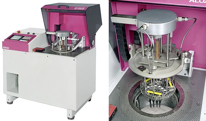 Machine d’essais HDT et Vicat