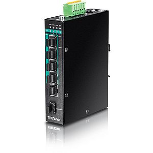 Switch rail DIN Gigabit PoE+
