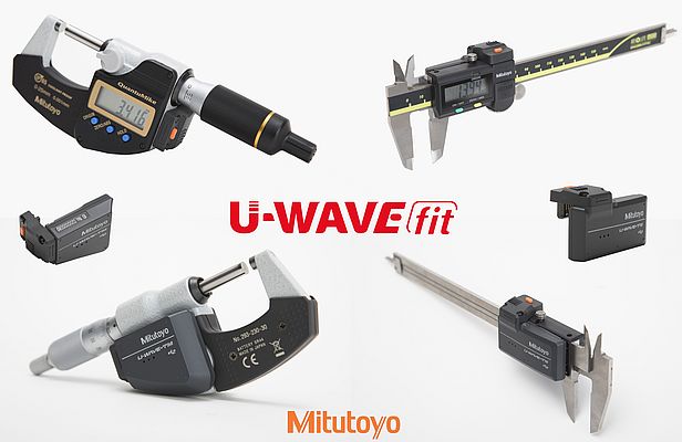 Les émetteurs sans fil de Mitutoyo U-WAVE Fit