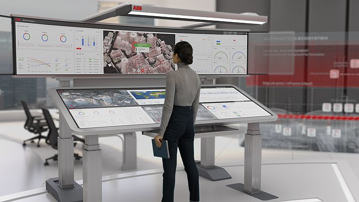 Centre de supervision de l’écosystème d’automatisation - ABB Automation
