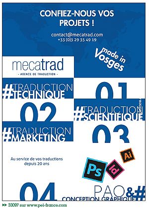 Mecatrad, une agence pour tous les projets de traduction