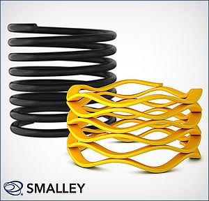 Smalley Steel Ring présente les ressorts ondulés métriques