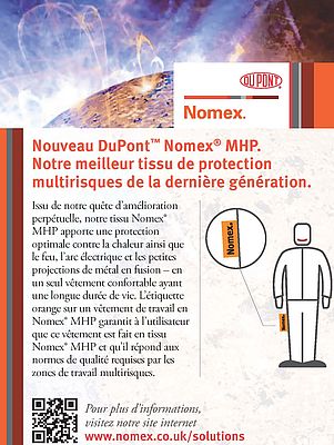 Tissu de protection multirisque Nomex MHP