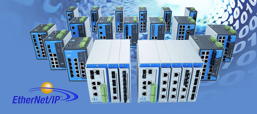 Nouveaux switches intégrant la fonction Ethernet/IP