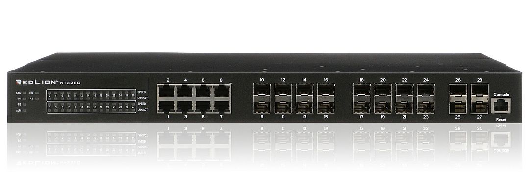 Le switch Gigabit Ethernet NT328G a été conçu pour améliorer l‘interopérabilité et la gestion des infrastructures de réseaux industriels stratégiques
