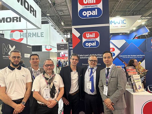 Frédéric Hamoud, Orhan Erenberk et l'équipe UNIL OPAL sur Global Industrie 2026