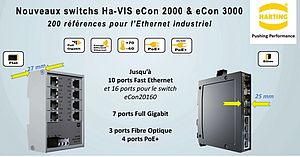 Switchs pour l'Ethernet industriel