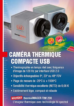 Caméra thermique compacte USB