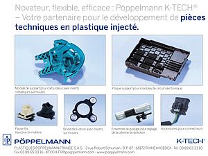 Novateur, flexible, efficace: Poppelmann K-TECH