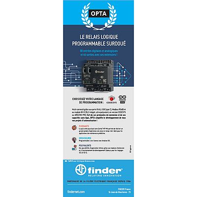 Relais logiques programmables de Finder