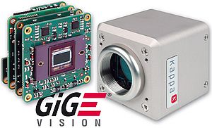 Caméra haute définition avec interface GigE Vision