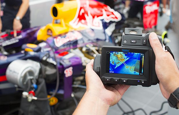 Des caméras thermiques pour la F1 !