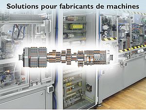 Solutions pour fabricants de machines