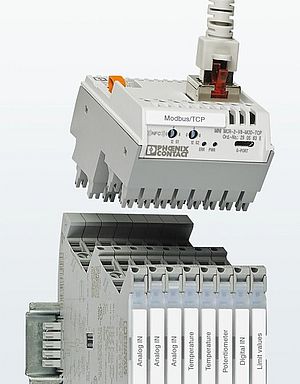Amplificateur-séparateur avec des passerelles enfichables