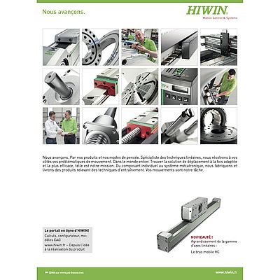 HIWIN, spécialiste Motion Control & Systèmes