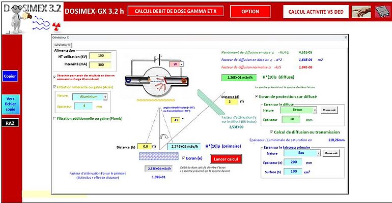 Dosimex-GX Générateur X