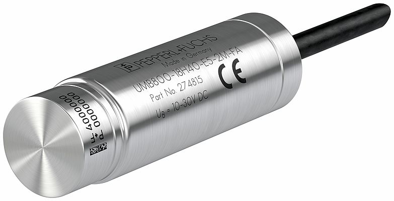 La gamme de détecteurs à ultrasons UMB800 de Pepperl+Fuchs est idéale pour  les applications hygiéniques