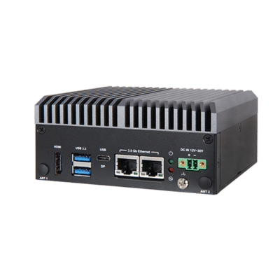 Lynx-8110 Système embarqué fanless pour l’edge computing industriel de Portwell