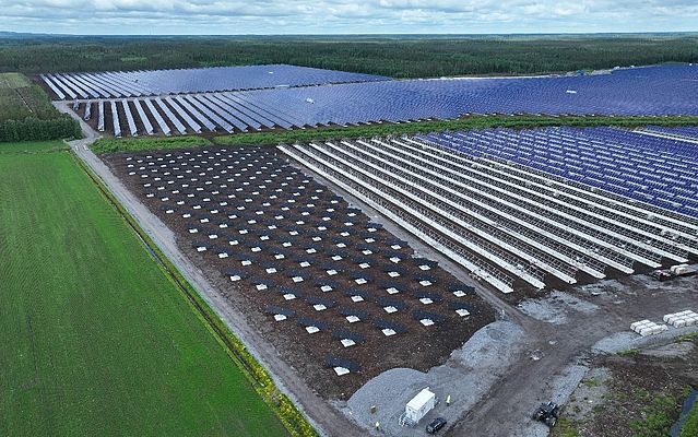 ABB accompagne l’un des plus grands parcs solaires de Finlande
