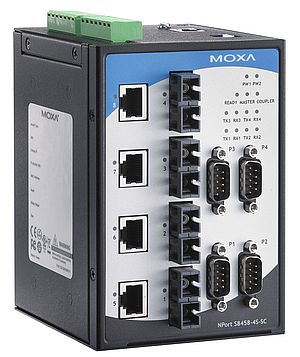 Serveur de ports série et switch Ethernet