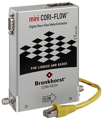 Débitmètre/régulateur de débit Coriolis mini CORI-FLOW de Bronkhorst