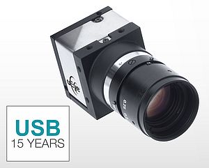 15 ans de caméras industrielles avec interface USB