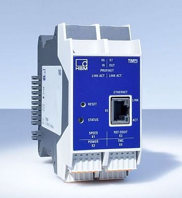 Le module interface PROFINET TIM-PN de HBM est utilisé dans les systèmes de régulation et d'automatisation à bus de terrain