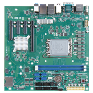 Carte mère microATX pour applications IA industrielles