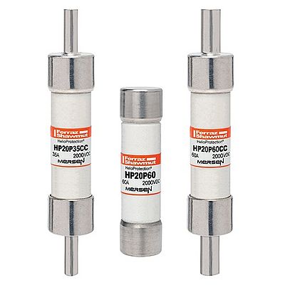 Protection photovoltaïque haute tension HelioProtection de Mersen