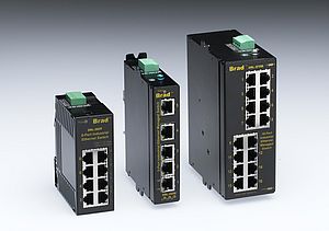 Commutateurs Ethernet administrés ou non, standard ou durcis