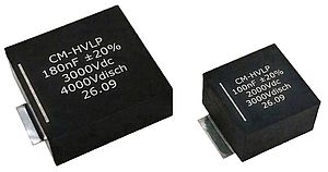 Condensateurs mica CMS haute tension compacts