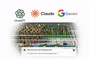 Jumeau numérique logistique avec IA générative