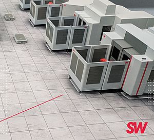 Cellule robotisée mobile