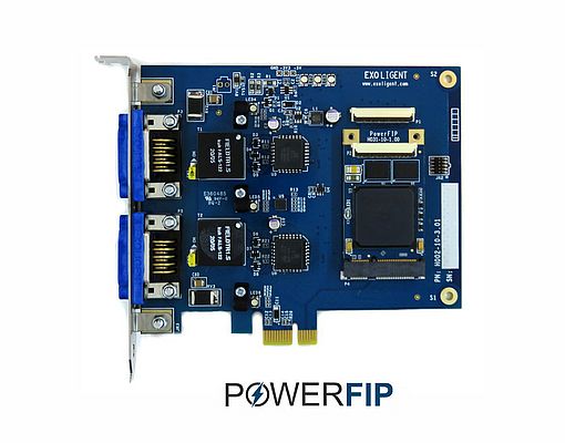 Carte FIP PCI express avec composant PowerFIP