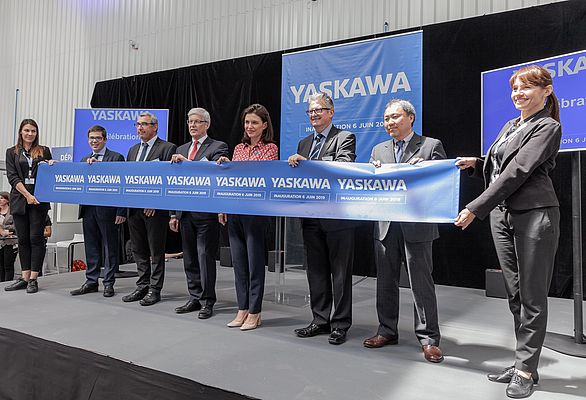 Yaskawa France inaugure son nouveau siège social