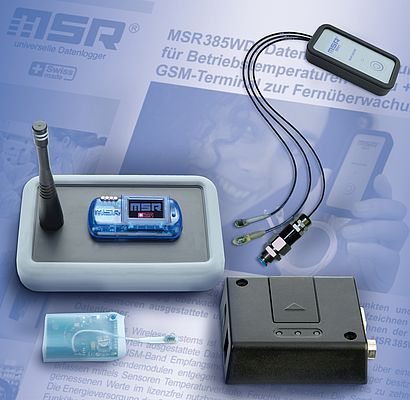 Le Data Logger MSR385WD peut recevoir et enregistrer les données de 10 modules émetteurs