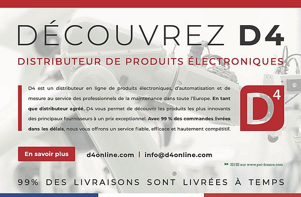 Découvrez D4, distributeur de produits électroniques