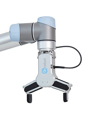 La pince RG6 est compatible avec tous les bras Universal Robots
