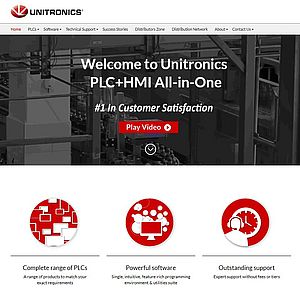 Nouveau site web Unitronics