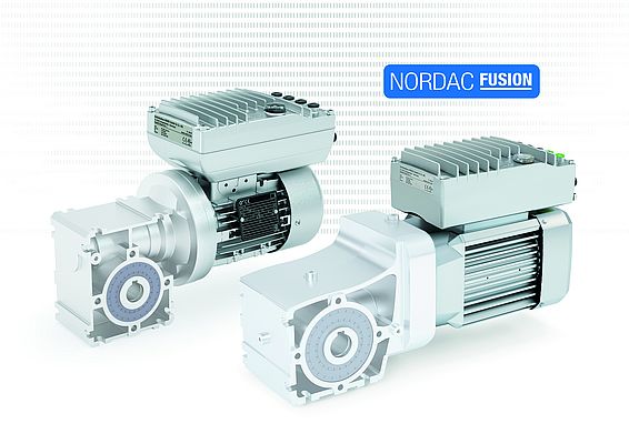 NORDAC FUSION – la solution d’entraînement compacte avec le variateur décentralisé NORDAC ON pour les applications dynamiques