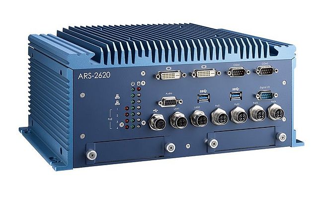 Le contrôleur PC box ARS-2620 offre d’excellentes performances pour les applications ferroviaires intelligentes