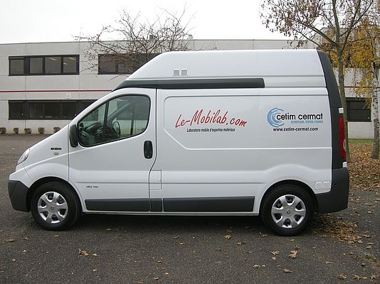 Matériaux : le premier laboratoire mobile