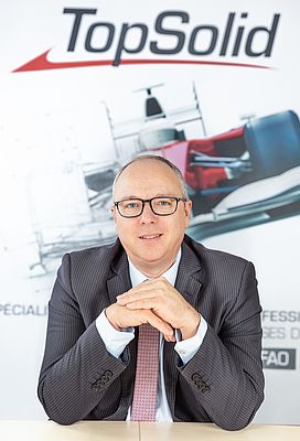 Richard Lamure, président du groupe TopSolid.