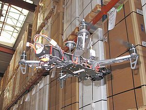 Gestion d’entrepôt par drone